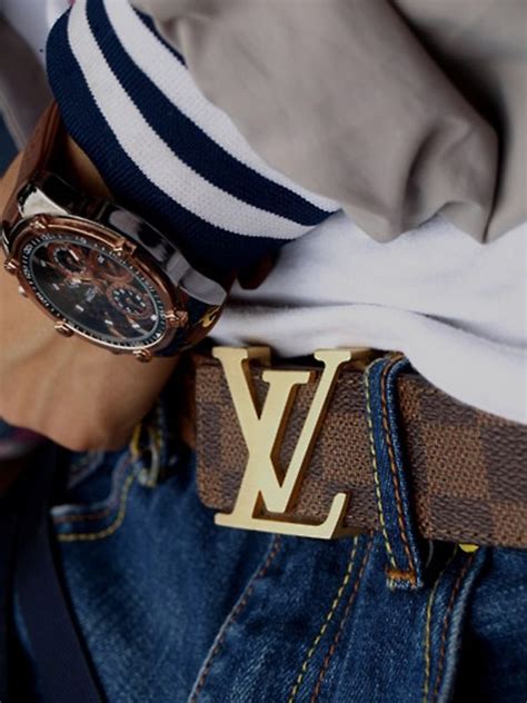 how to wear a louis vuitton belt|louis vuitton belt for men.